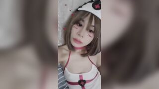 Japanese cute sexy Asian girl nurse