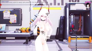 Sexy Android Dancing + Titsjob (3D HENTAI)