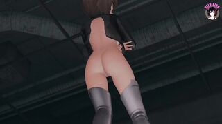 Girl With Cute Ass Dancing (3D HENTAI)