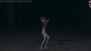 Girl With Cute Ass Dancing (3D HENTAI)