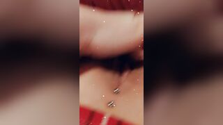 Fingering Pierced Pussy