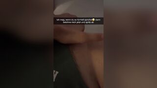 Teacher wants to cheat with Guy in Classroom Snapchat German