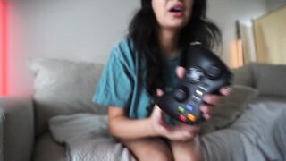 Latina Fucks Your Game Controller