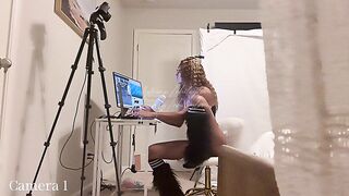 Camera in Ebony Sluts Room