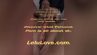 Big tits babe recording customs & sharing behind porn scenes daily candid adventures - Lelu Love