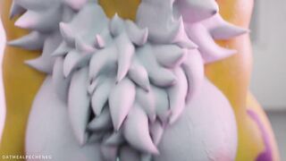 Furry stepmother Renamon at casting