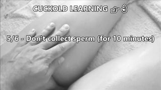 Cuckold Learning : 6 Extreme Lessons (cum eating)