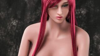 Real Life Sex Doll Redhead MILF Babe