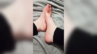 Foot massage for fetishists