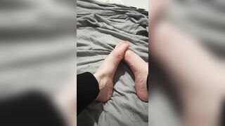 Foot massage for fetishists