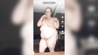 Horny BBW Slut Naked And Mastrubating TikTok Compilation