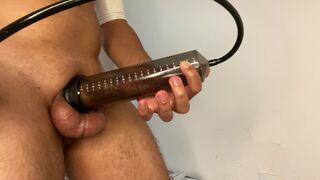 Completely full penis pump for beginners