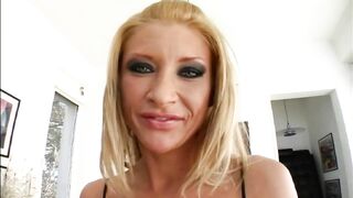 Lisa Rose EURO Anal MILF Horny Slut & Lauro Giotto, Mugur, Double Penetration Sexy blonde Bitch facial ass Teaser#1